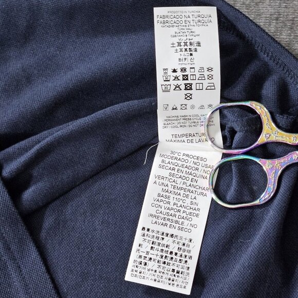 Puma Red Bull Racing T Shirt Mens XL Navy Blue Polo Sergio Perez F1 SP11 Logo - Picture 10 of 13